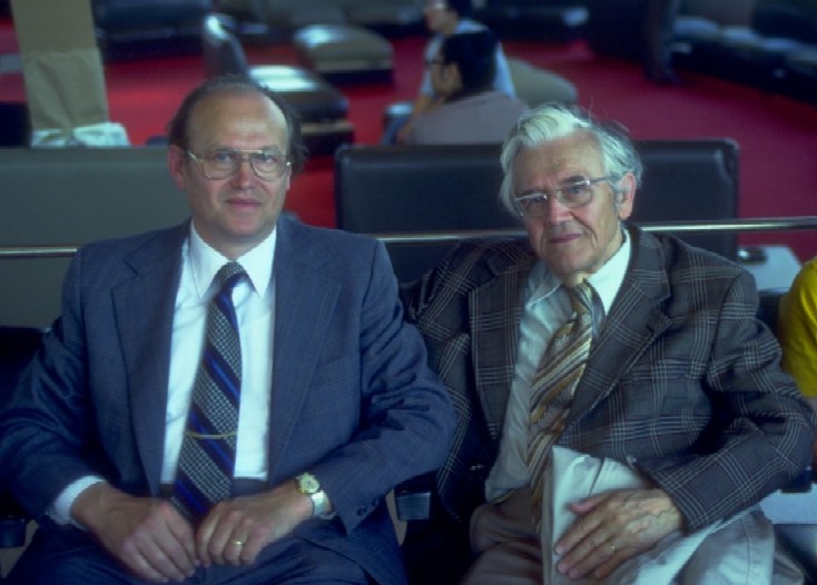 Ing. Jan Oblonský s profesorem Antonínem Svobodou v USA